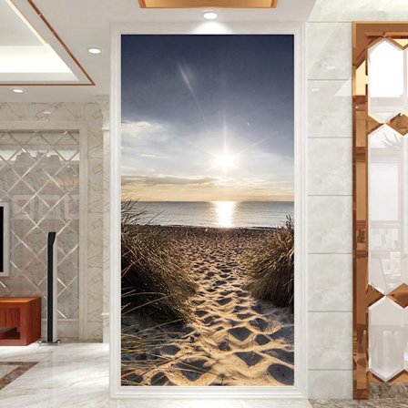 (38.5*200cm*2stk) 3D-effekt plakat dørklistermærke 30