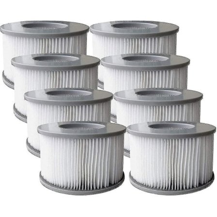 8 x Premium-filterpatroner til Mspa-badekar og spabade - Snngv - -