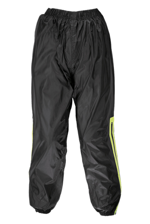 Regenhose GMS Douglas Schwarz/Fluo Gelb S