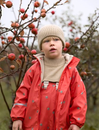 CeLaVi Neck Warmer - Knitted - Cream - 6 Y