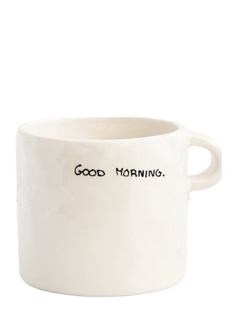 Anna + Nina Mug Good Morning - White - 50 CL