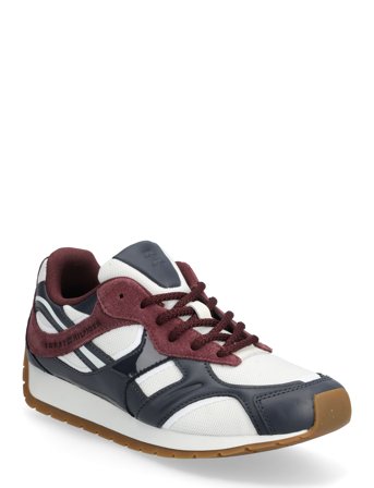 Tommy Hilfiger Th Modern Runner Mix Mat - Burgundy - 38