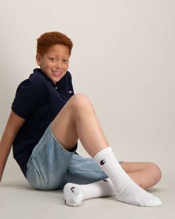 Champion 3pk Crew Socks Weiß Strümpfe/Socken Jungen - Kids Brand Store