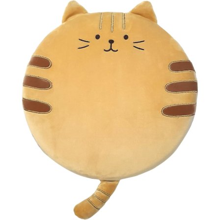 Söt djurformad organisk latex sittdyna med ekologiskt bomullsfodral