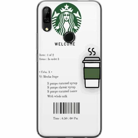 Huawei P Smart Z Genomskinligt Skal Welcome