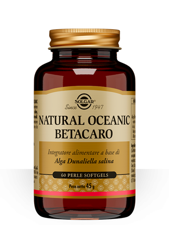 Solgar Natural Oceanic Betacaro 60 Perle Softgels Integratore