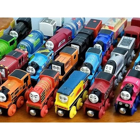 Thomas Og Venner Tog Tank Engine Træ Jernbanemagnet Saml Gavelegetøj Rusty