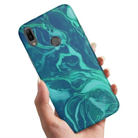 Samsung Galaxy A20e - Cover/Mobilcover Marmor Multicolor