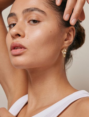 Enamel Copenhagen Kim Earring - Gold - ONE SIZE