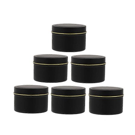 Runde dåser af metal, lufttæt design til slik og krydderier, faldbestandige