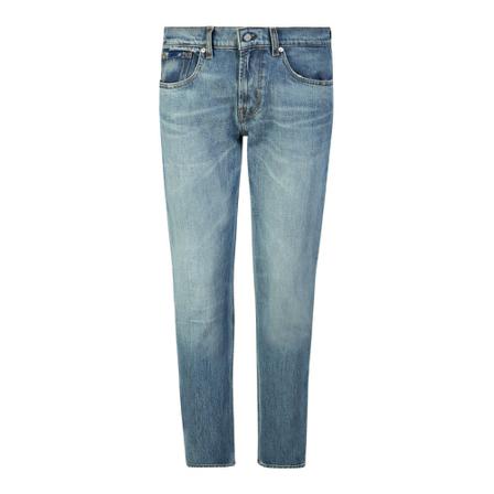 7 For All Mankind, Slim jeans Blauw, Heren, Maat:W32