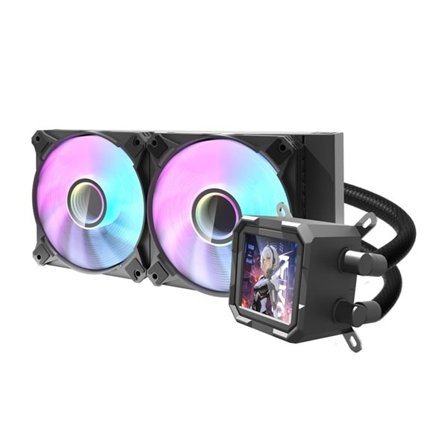 Darkflash DV240S CPU-vedenjäähdytin (musta)