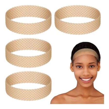 4 kpl Hiuksetarrat Silikonilla Päähine Peruukki