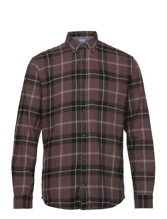 Jjeclassic Autumn Check Shirt Ls Sn Brown Jack & J S