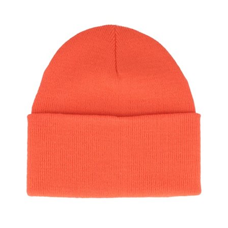 Yupoong - Arancia cuff Beanie - Heavyweight Blaze Orange Beanie @ Hatstore
