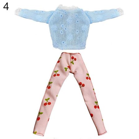 Dockrockar Jeans Läderbyxor Shorts 4 4