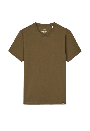 Mads Nørgaard Fine Jersey Thor Tee FAV T-shirts Herr Grön XXL