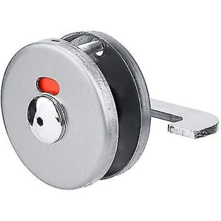 1 Sett Dørlås Personvernlås Dørlås Indikerende Dørlås For Toalett WC Offentlig Toalett