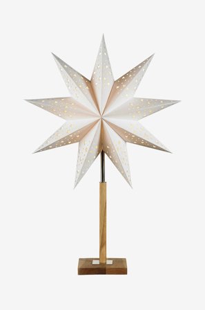 Markslöjd - SOLVALLA pöytätähti 65 cm - Valkoinen - Valotähdet - - Homeroom