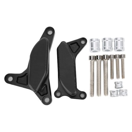 Motorcykelmotorns statorreglageskydd mot kraschramsskydd ersättning för Yamaha FZ1 FZ8 FAZER(Svart )