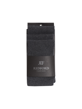 MATCH - Basic 3pk sokk - Redford - Herre - Pysjamas & Undertøy - Grå - 40-45 - 75% bomull, 23% polyester-resirkulert, 2% elastan