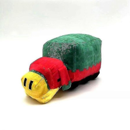 Minecraft Sniffer Plysjleketøy for Spillfans, Myk Stoppet Puttebamse for Gutter og Jenter 3-6 År, 22*12.7cm