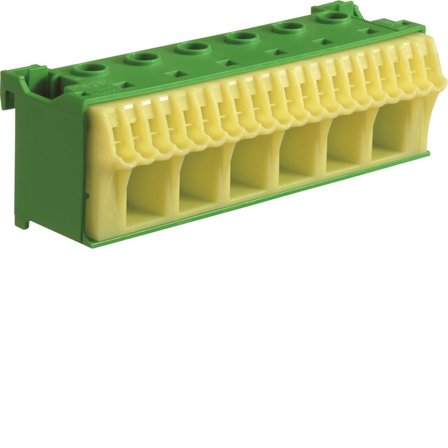 Hager KN26E Jordklemme for skrueløse forbindelser 6 x 16 + 20 x 4 mm², Elfordeling & strømforsyning