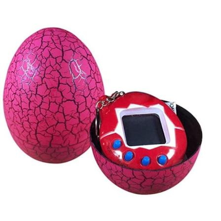 Tamagotchi, Elektroniskt Husdjur Med Tillhörande Ägg, Rosa Rosa