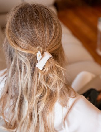 Corinne Leather Band Short Bendable - Beige - ONE SIZE