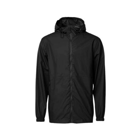 Rains Jacket , Zwart , Heren , Maat: L