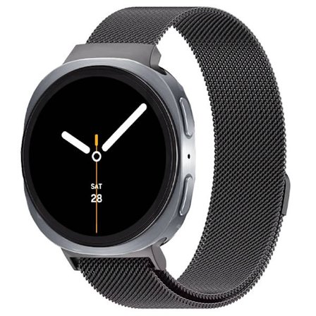 Milanese Loop kompatibelt Samsung Galaxy Watch 8 44mm 40mm Armband Armband Rostfritt Stål Magnetiskt Armband Galaxy 8 Classic 46mm Rem