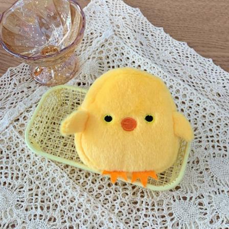 1 stk 12 cm Kawaii Cartoon e Yellow Chick Barn Dyr Plysj C