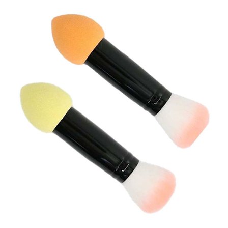 Pcs Blush Brushes Dubbelsidiga Makeup Borstar Multifunktionella Smudge Borstar För Skönhet