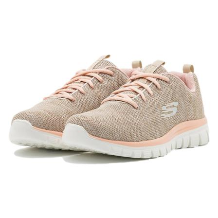 Skechers, Sneakers Beige, Dames, Maat:39 EU
