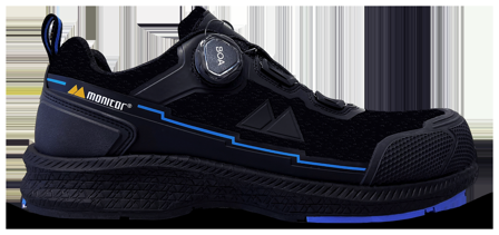 Monitor Paradox M Turvakengät S3, musta 43, Kengät