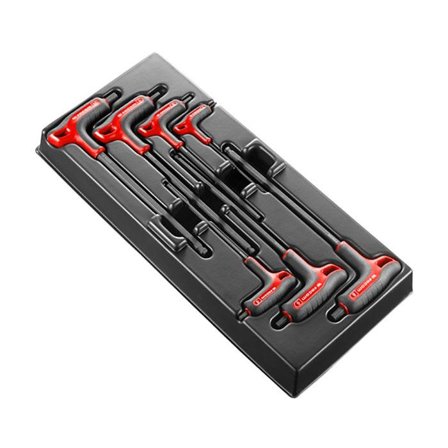 Facom MOD.84TZSA Unbraconøkkelsett 3-10 mm, 7 stk., Håndverktøy