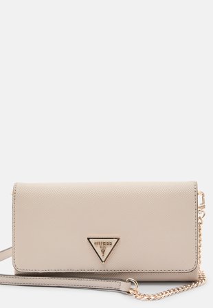 Guess Noelle Xbody Flap Organizer Taupe Klær