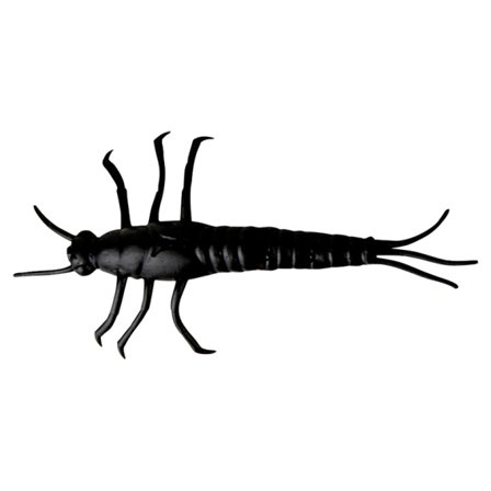 Savage Gear LB 3D PVC Mayfly 50mm Black 8pcs