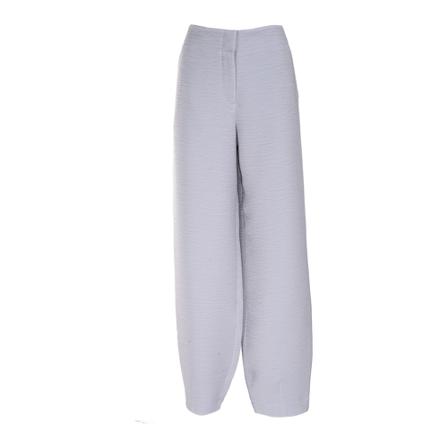 Emporio Armani, Wide Trousers Grijs, Dames, Maat:L