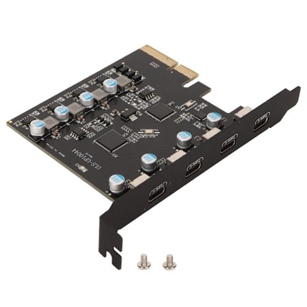 PCIe - Type C -laajennuskortti 20 Gbps USB 3.2 PCI Express -ohjainsovitin, yhteensopiva Windows 7 8 10:n ja OS X 10.8.2:n kanssa