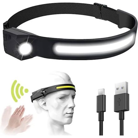 Ulkovalo USB Ladattava Yöjuoksulamppu[co]