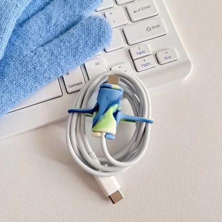 Datakabelskydd Silikon Datakabelvindare FÄRG 5 FÄRG 5