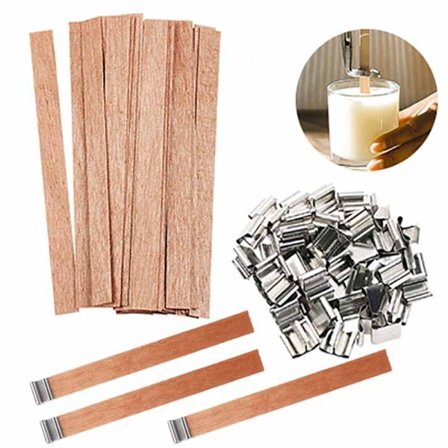 Träljus Wicks Metal Sustainer 130mm - Candle Making