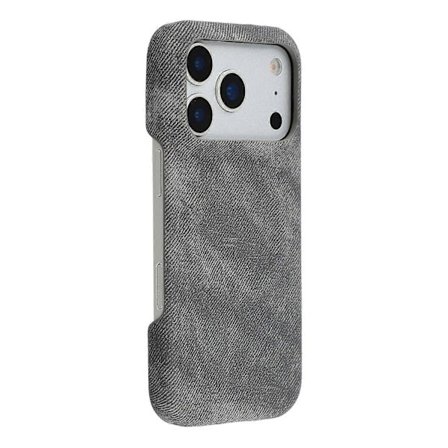 Kompatibel med iPhone 17 Pro Max Magnetisk Etui Denim Klæde Tekstur Læder + PC Stødsikkert Telefoncover-lingling}