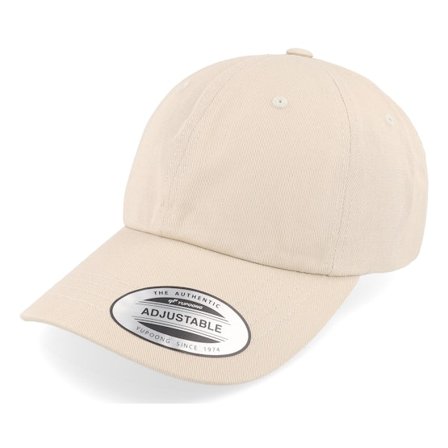 Yupoong - Beis unconstructed Gorra - Stone Dad Cap @ Hatstore