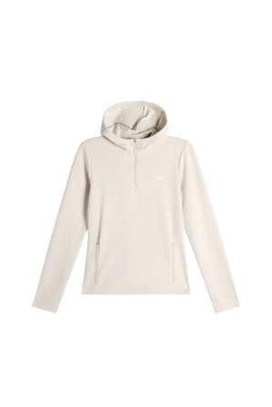 J.Lindeberg - Aerielle Quarter Zip Hood - Golf - Grey - Women - S