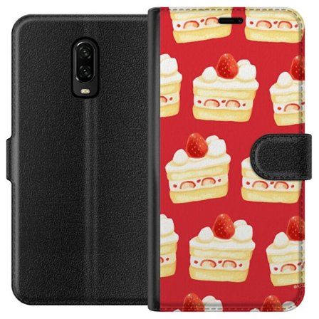 Plånboksfodral till OnePlus 6T med Tårta