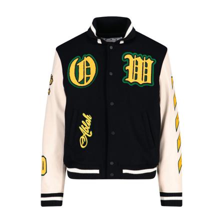 Off White Bomber Jakke Sort, Herre