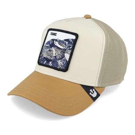 Goorin Bros. - Beige trucker Caps - Premium Snake Khaki Trucker @ Hatstore