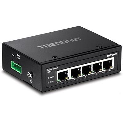 TRENDnet TI-G50 - switch - 5 porter - ikke-styrt - TAA-samsvar